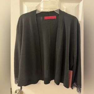 Love Scarlett Women's Elegant Black Cardigan